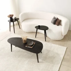 Emob Sweet Couchtisch | Kiefernholz | Anthrazit