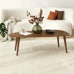 Emob Sweet Couchtisch | Korpus aus Buchenholz | Walnuss