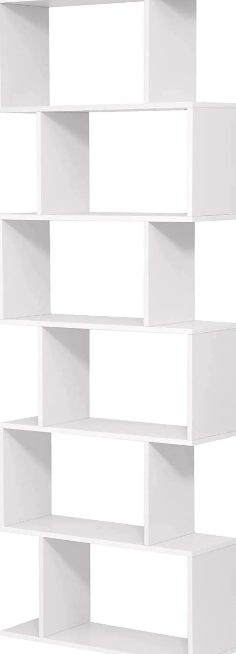 Sybren Bücherregal 6 Fächer - weiß