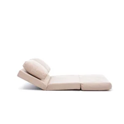 Emob Taida 2-Sitzer-Schlafsofa | Metallrahmen | Creme
