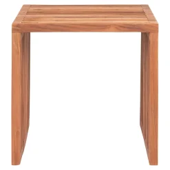House Nordic Teakholz Pego Beistelltisch - Natur 40x40x40 cm