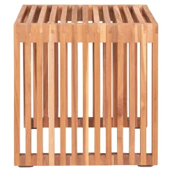 House Nordic Teakholz Pego Beistelltisch - Natur 40x40x40 cm