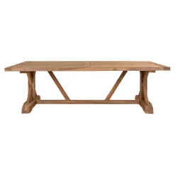 House Nordic Teak Volos Esstisch - Natur, 100x240x75 cm