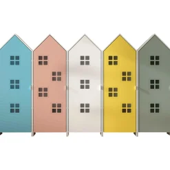5-teiliger Kleiderschrank Casami Brügge - 288x37x172 cm - Multicolour