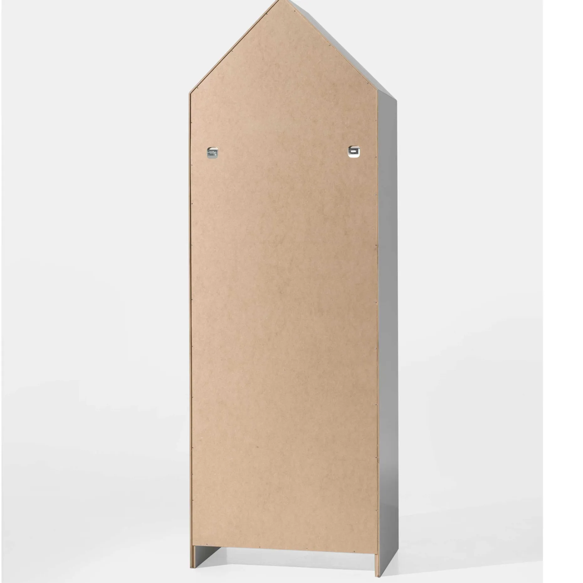2-teiliger Kleiderschrank Casami - 115x37x172 cm - Weiß/Mintgrün