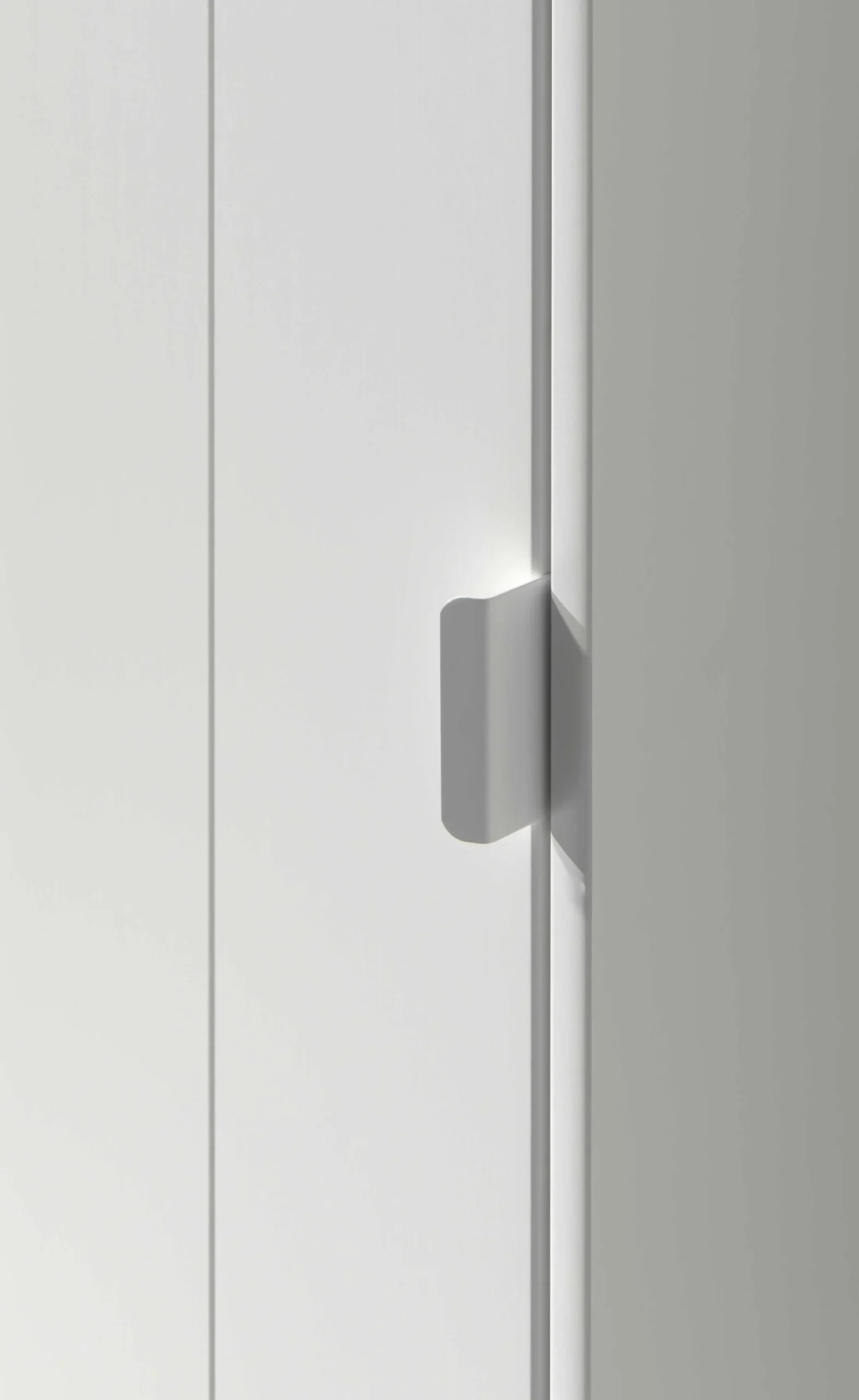 2-teiliger Kleiderschrank Casami - 115x37x172 cm - Weiß/Mintgrün