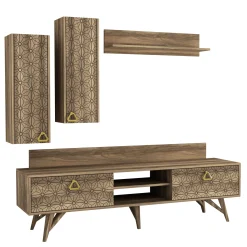 Tera Home TV-Element 180cm Breite Nussbaum