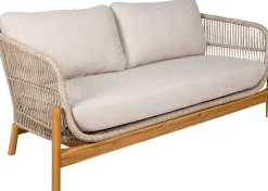 House Nordic Terracina Lounge-Set - mit Kissen - Akazienholz/