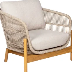 House Nordic Terracina Lounge-Set - mit Kissen - Akazienholz/