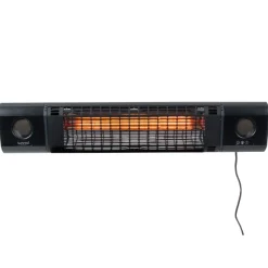 Sunred Terrassenheizung Hermia mit Bluetooth-Lautsprechern -