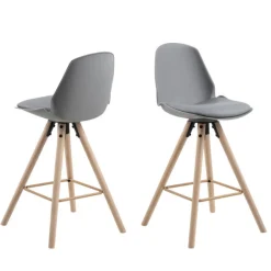 Emob Thekenstuhl Sammy - grau/beige