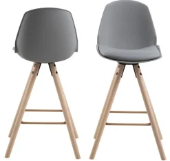 Emob Thekenstuhl Sammy - grau/beige