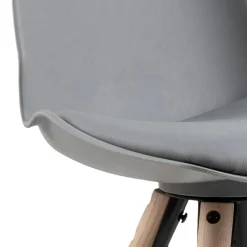 Emob Thekenstuhl Sammy - grau/beige