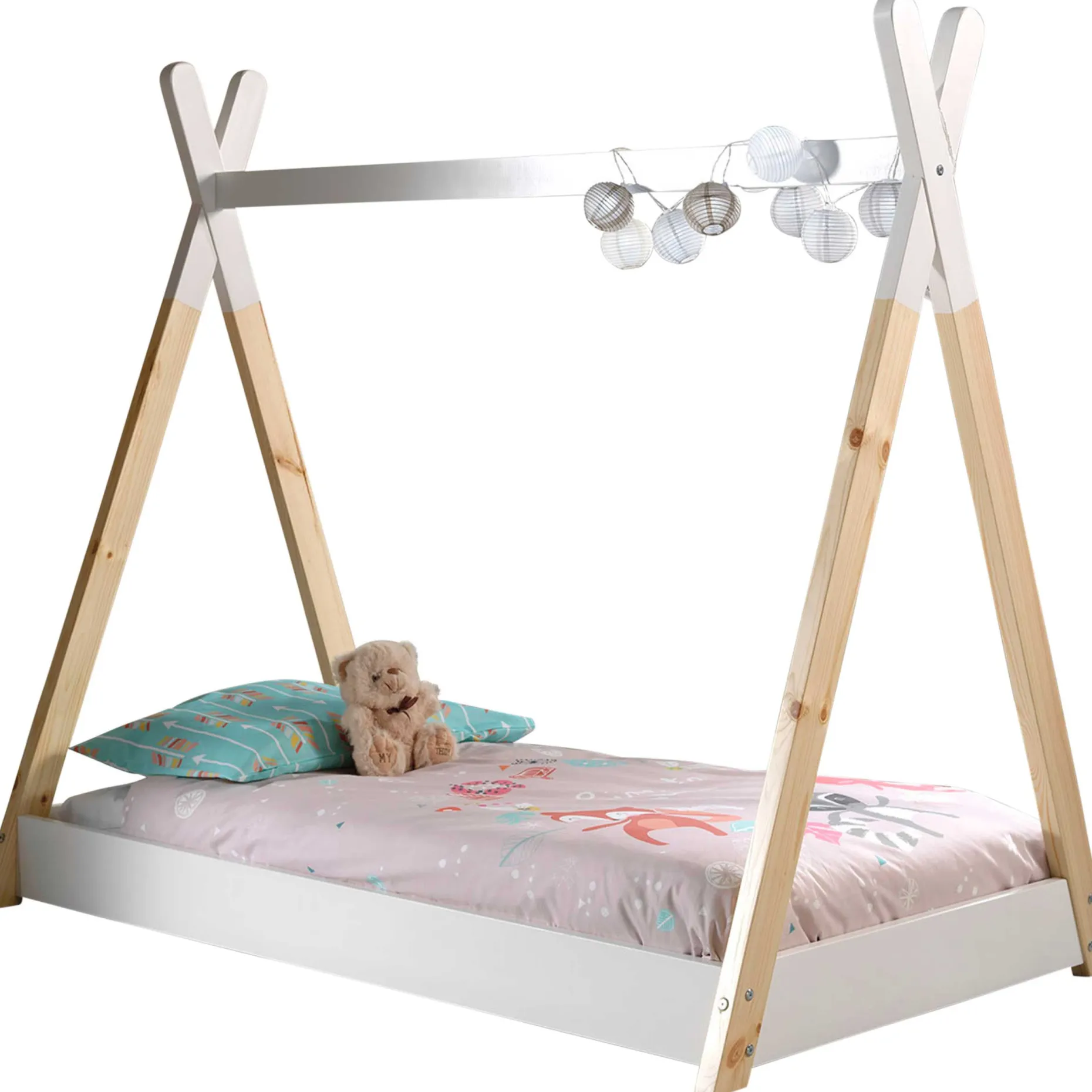 Tipi-Bett für Kleinkinder 70x140