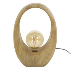 Emob Tischleuchte Hirt | 30 x 13 x 43 cm | Mangoholz massiv