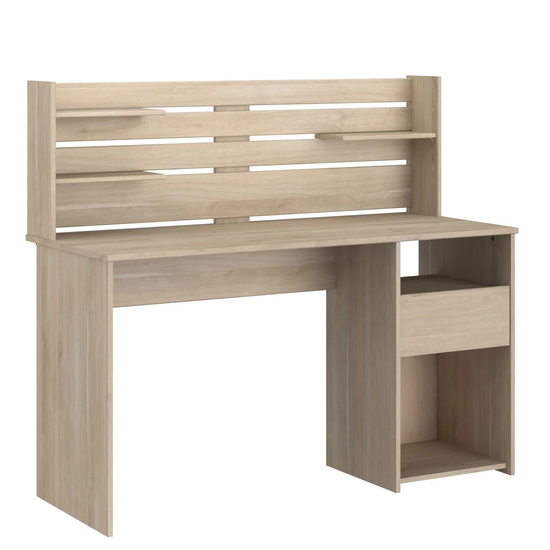 Kinder Parisot TokioKinderzimmer : Bett 90x200 mit Schubladen, Kleiderschrank, Kommode, Schreibtisch
