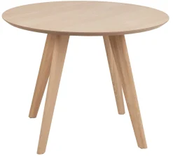 Emob Townsville Runder Esstisch - Eiche furniert, 100x75 cm
