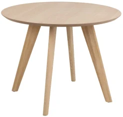 Emob Townsville Runder Esstisch - Eiche furniert, 100x75 cm