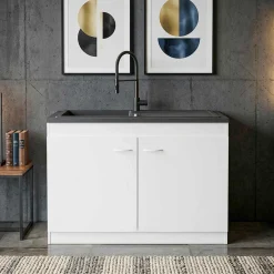 2-türiger Unterschrank für die Spüle (120 cm)