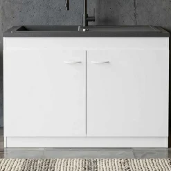 2-türiger Unterschrank für die Spüle (120 cm)