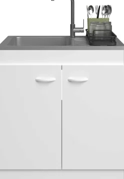 2-türiger Unterschrank für die Spüle (80 cm)