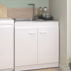 2-türiger Unterschrank für die Spüle (80 cm)