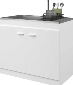 2-türiger Unterschrank für die Spüle (100 cm)