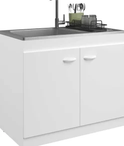 2-türiger Unterschrank für die Spüle (100 cm)