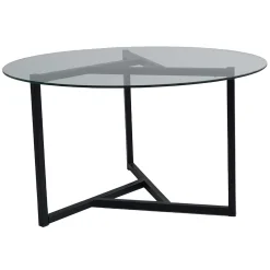 Emob Trio G Couchtisch | METALLRAHMEN | Transparent,