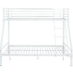 Trixie Etagenbett 90x200 und 140x200 - Metall - matt weiß