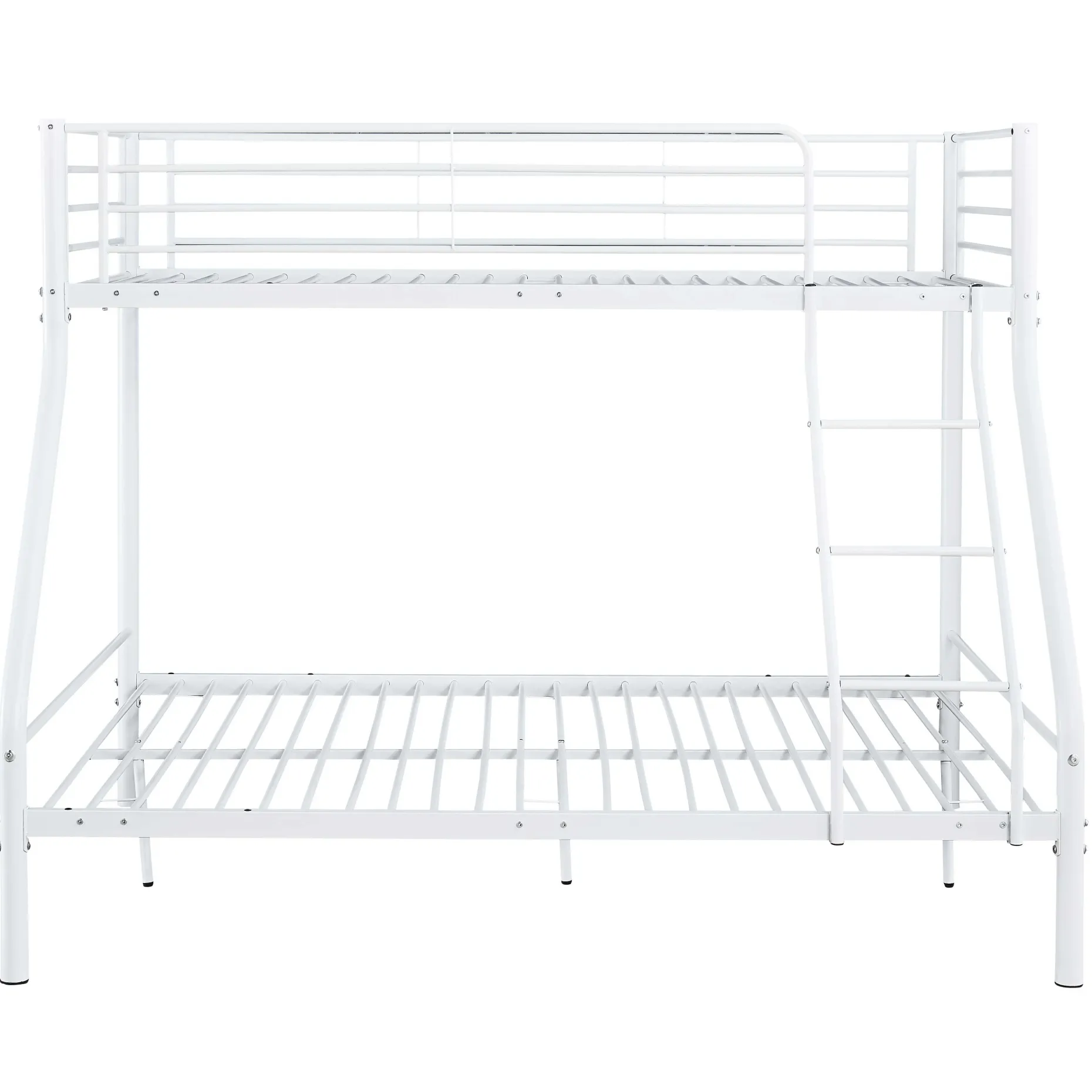 Trixie Etagenbett 90x200 und 140x200 - Metall - matt weiß