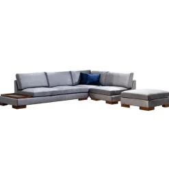 Emob Tulip Ecksofa | BUCHENHOLZ / SPANPLATTE | Dunkel