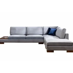 Emob Tulip Ecksofa | BUCHENHOLZ / SPANPLATTE | Dunkel