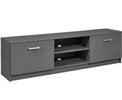 Tv-furniture Eden 180cm 2 Türen - graphitgrau