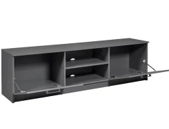 Tv-furniture Eden 180cm 2 Türen - graphitgrau