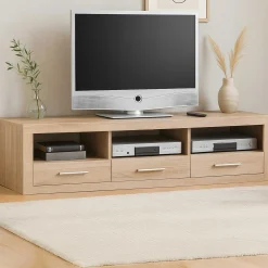 TV-Möbel Brekalo 147cm - Eiche Sonoma