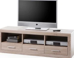 TV-Möbel Brekalo 147cm - Eiche Sonoma