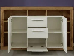 TV-Möbel-Set Rock | 150 x 40 x 90 cm | Wotan Oak White Design