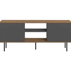 TV-Möbel Vibe 150cm - Walnuss/Grau