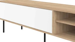 TV-Möbel Watt 165cm - Eiche/Weiß