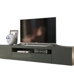 TV-Schrank Cosmopolitan | 200 x 40 x 36,5 cm | Anthrazit