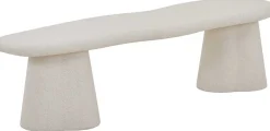 TV-Schrank Faro - 160x44x40cm - Zementfarbe - weiß
