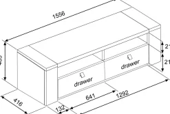 TV-Schrank Iris - Beton