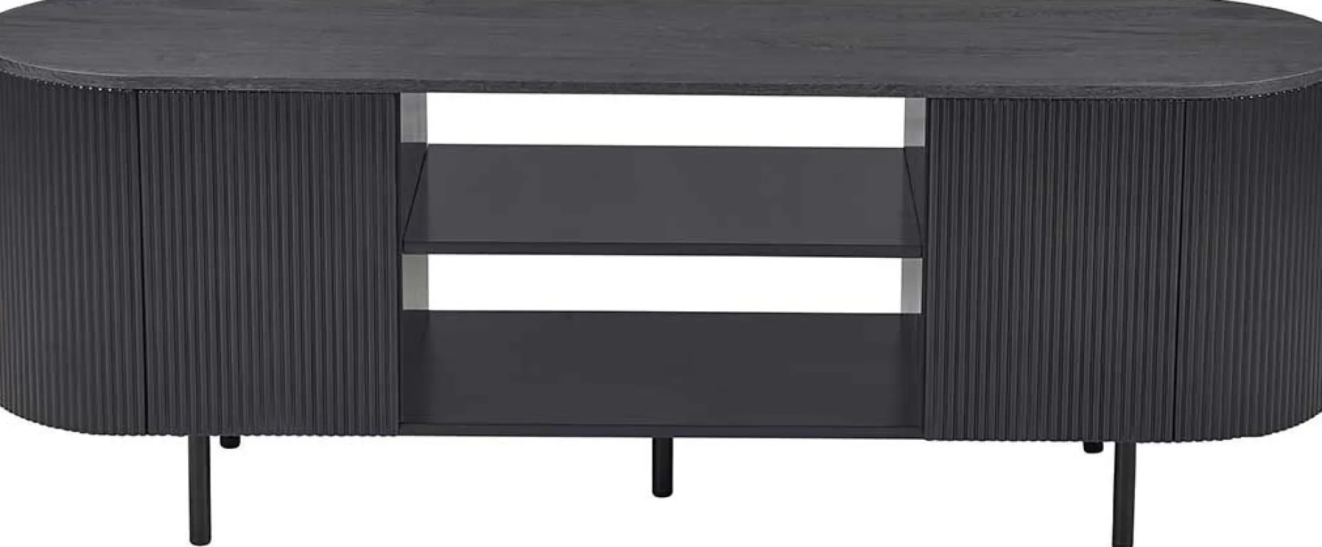 TV-Schrank Lagos | 160 x 45 x 58 cm | Dunkelbraun