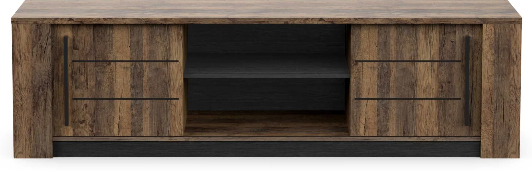 TV-Schrank Monaco | 184,5 x 42,3 x 52,2 cm | Braun