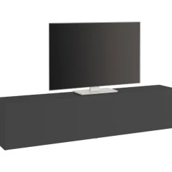 TV-Schrank Natasha | 180 x 30 x 40 cm | Anthrazit-farbig