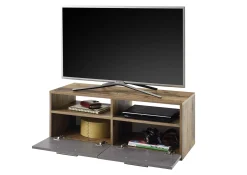 TV-Schrank Rana | 95 x 35 x 36 cm | Anthracite Oak-design