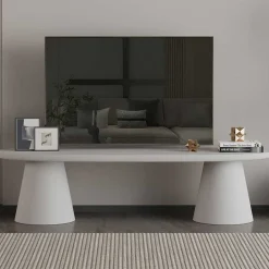 TV-Schrank Tavares - 160x45x40cm - ecru