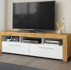 TV-Schrank Vidi 180 cm - Eiche alt
