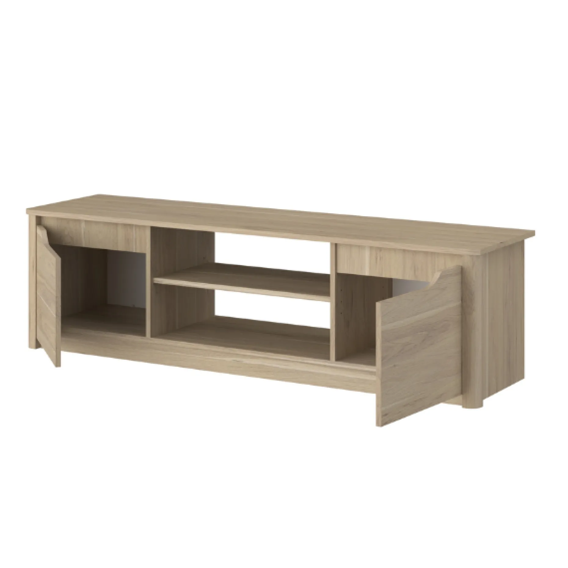 TV-Schrank Wendy 150cm mit zwei Türen - Eiche Dekor